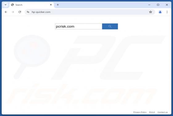 Redirección de hp-quicker.com