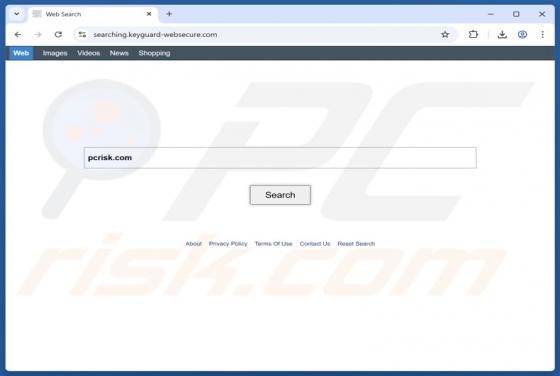 Keyguard-websecure.com Redireccionar