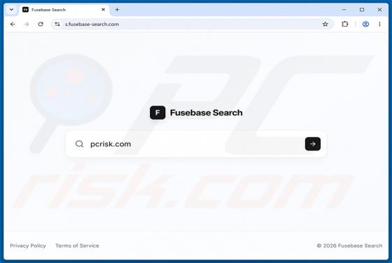 Redirección de Fusebase-search.com