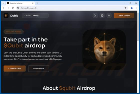 $Qubit Airdrop estafa