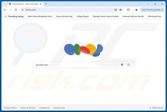 Secuestrador de navegador Freshy Search