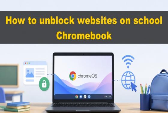 Cómo desbloquear sitios web en un Chromebook escolar en 2026