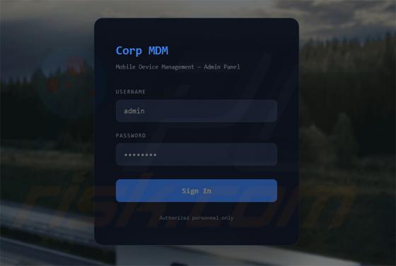 Spyware Corp MDM (Android)