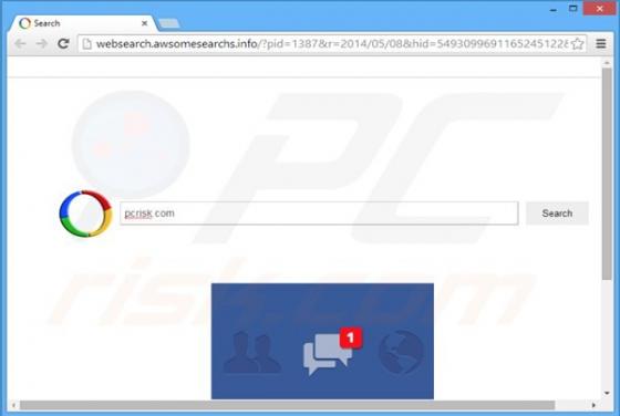 Virus Websearch.awsomesearchs.info