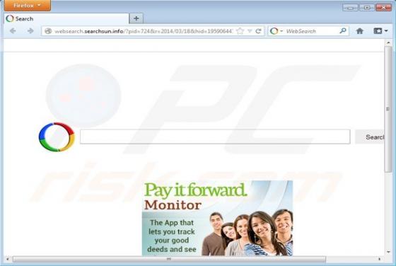 Virus Websearch.searchsun.info