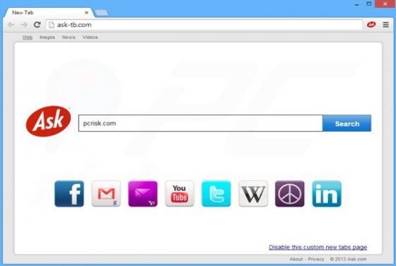 Ask-tb.com se abre automáticamente