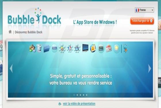 Anuncios de Bubble Dock