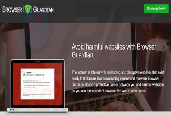 Software publicitario Browser Guardian