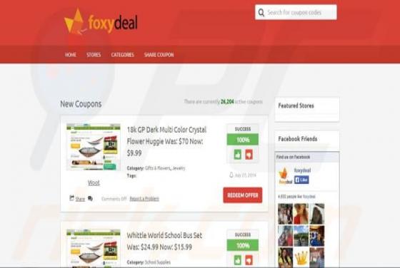 Software publicitario Foxydeal