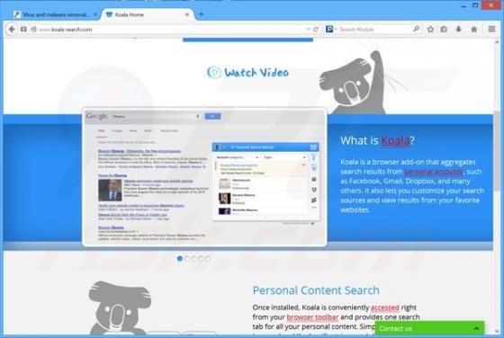 Anuncios de Koala Personal Search