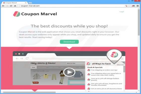 Anuncios de Coupon Marvel