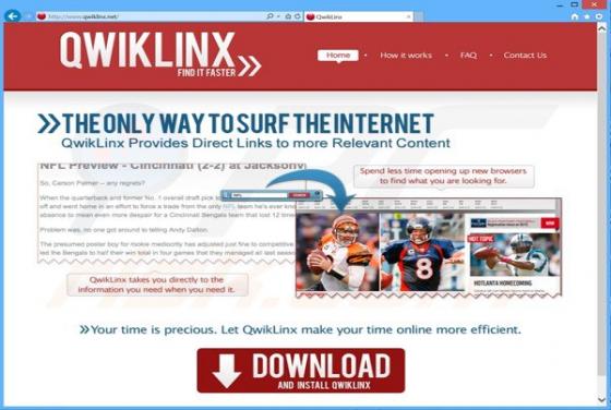 Software publicitario QwikLinx