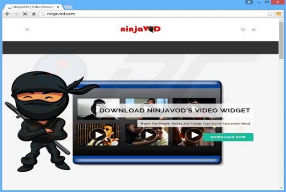 Software publicitario NinjaVOD