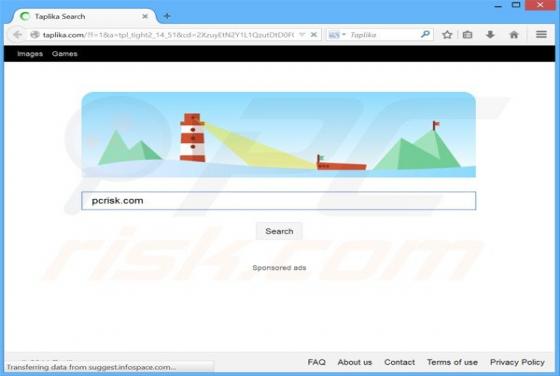 Secuestrador de navegadores Taplika.com