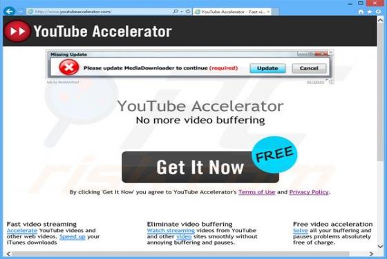 Software publicitario YouTube Accelerator