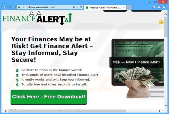 Anuncios de Finance Alert