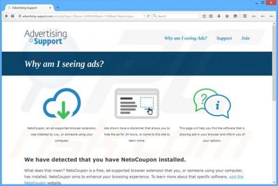Software publicitario NetoCoupon