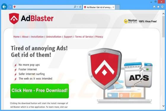 Anuncios de Ad Blaster