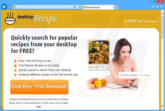 Anuncios de Desktop Recipe