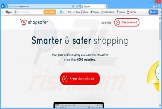 Software publicitario Shopsafer