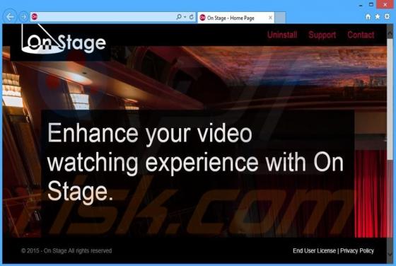 Anuncios de On Stage