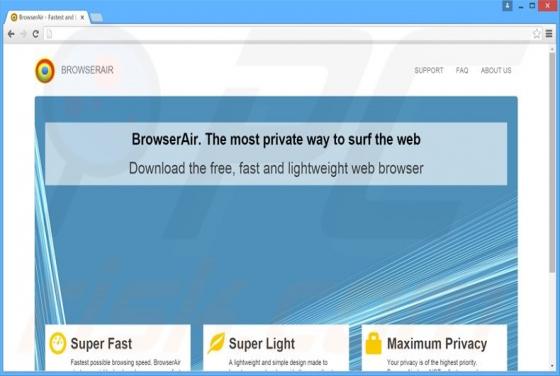 Software publicitario BrowserAir