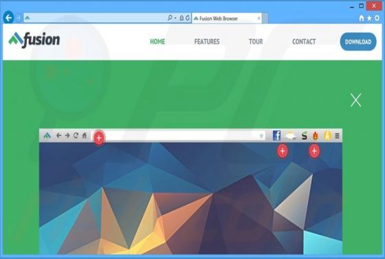 Software publicitario Fusion Browser