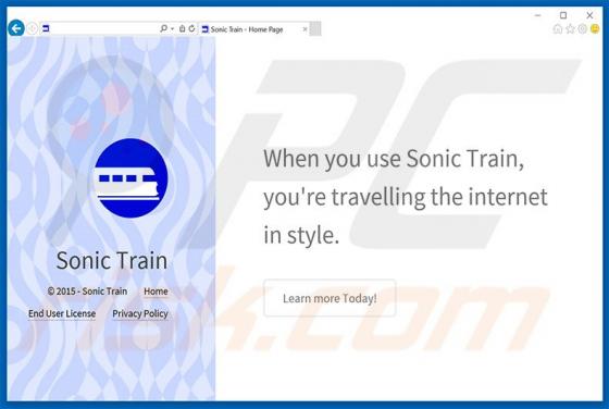 Software publicitario Sonic Train