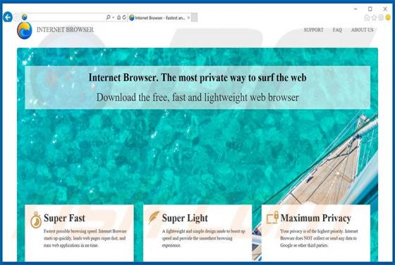 Software publicitario Internet Browser