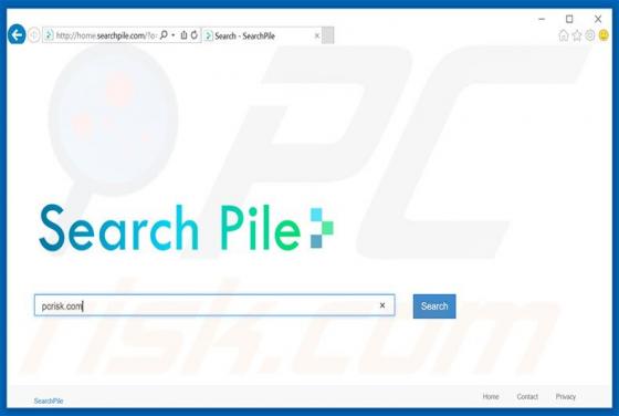 Redireccionamiento a Home.searchpile.com