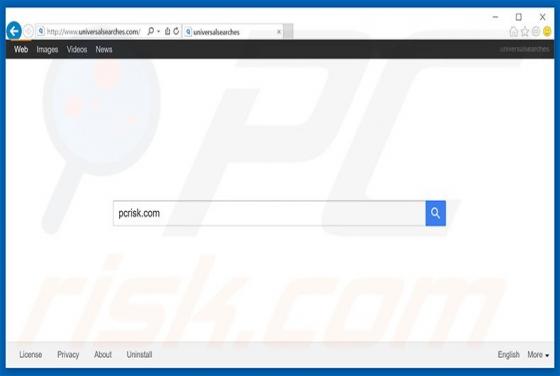Redireccionamiento a Universalsearches.com