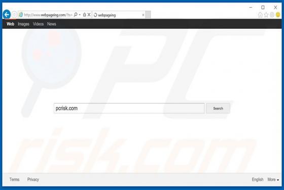 Redireccionamiento a Webpageing.com