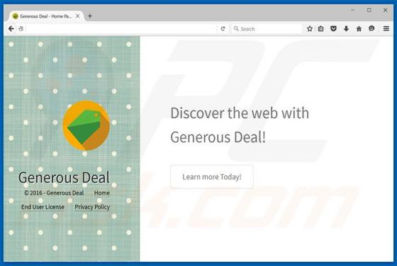 Publicidad de Generous Deal