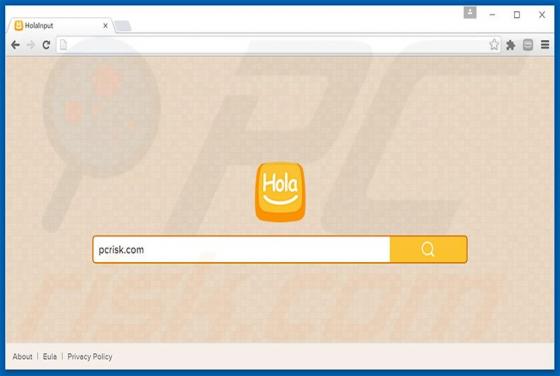 Redireccionamiento a Search.holainput.com
