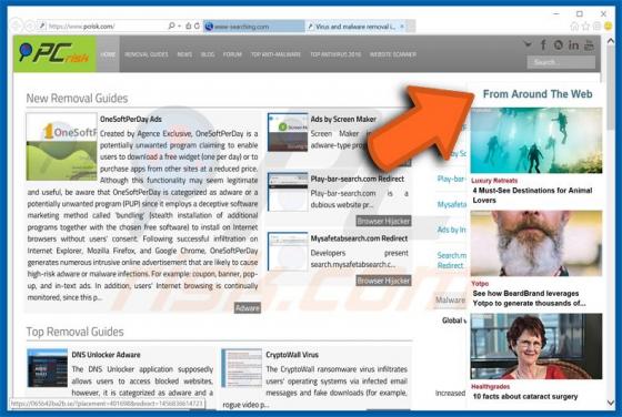 Publicidad de From Around The Web