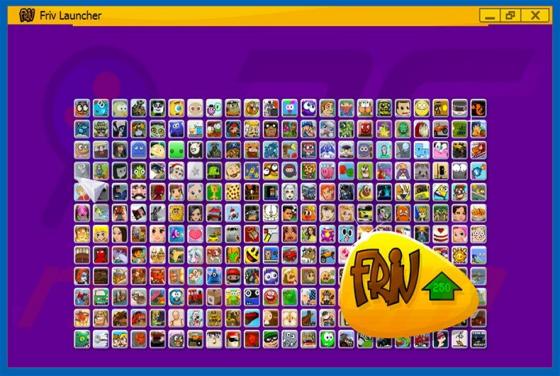 Software publicitario Friv Launcher