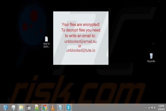 Virus criptográfico Xorist