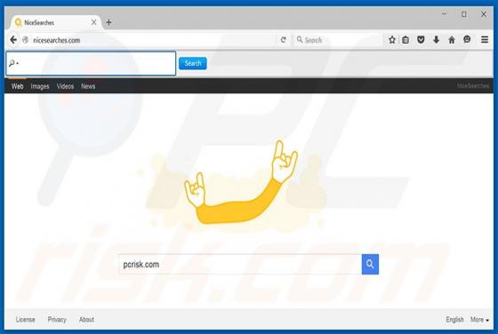 Redireccionamiento a Nicesearches.com