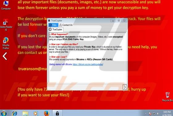 Virus encriptador TrueCrypt