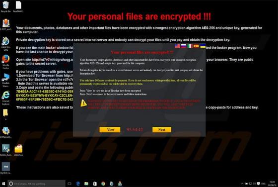 Virus encriptador JokeFromMars