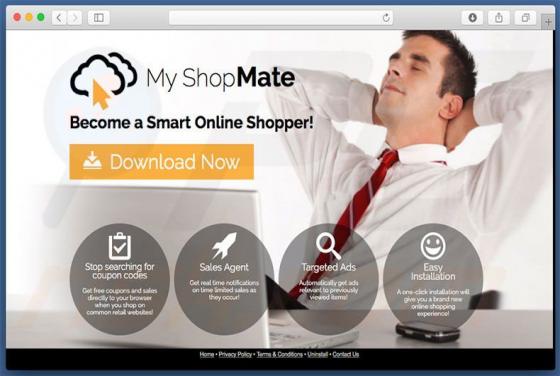 Software publicitario MyShopMate (Mac)
