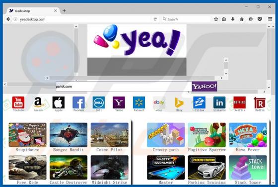 Redireccionamiento a Yeadesktop.com