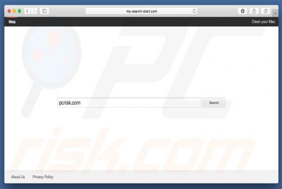 Redireccionamiento a My-search-start.com (Mac)