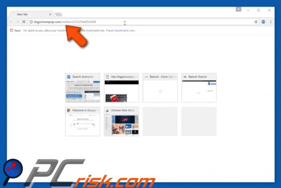 Redireccionamiento a Bigpicturepop.com