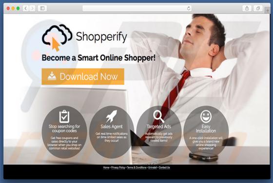 Software publicitario Shopperify (Mac)