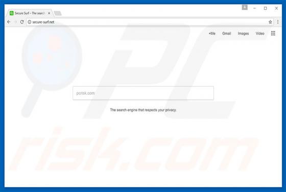 Redireccionamiento a Secure-surf.net