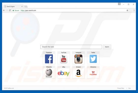 Redireccionamiento a Pwr-search.com