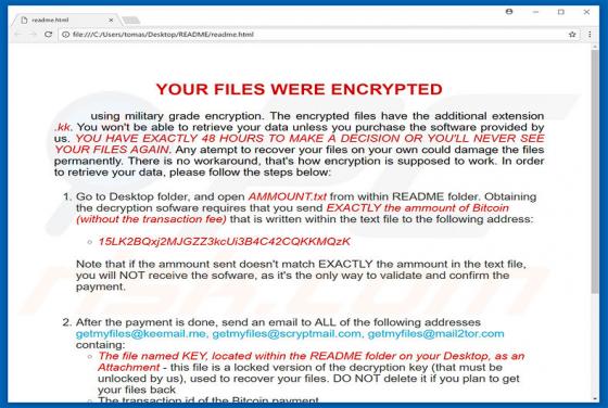 Cibersecuestro SyncCrypt