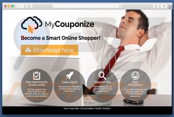 Software publicitario MyCouponize (Mac)