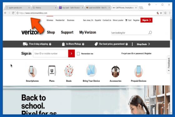 Redireccionamiento a Apple-panda.com